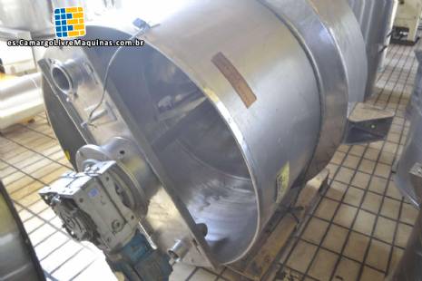 Olla vaporera 1500 litros