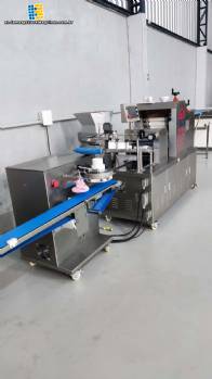 L�nea de producci�n de galletas de hojaldre con mantequilla