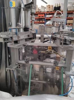 L�nea para el llenado de productos en polvo en botellas r�gidas Optima