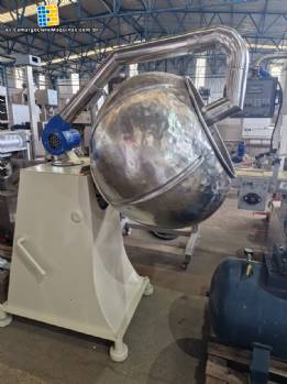 Grageas de acero inoxidable con recipiente de 100 kg Incapri