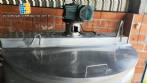Tanque reactor con camisa de acero inoxidable de 4000 L