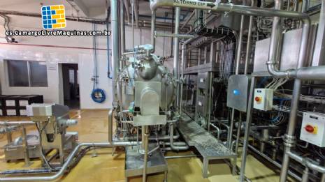 L�nea de producci�n de mermeladas, salsas, toppings y jarabes, 450 toneladas.