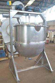 Cocina industrial para dulces 800 L Biasinox