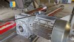 Silo de transferencia con transportador de tornillo de acero inoxidable Maqinox