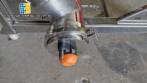 Silo de transferencia con transportador de tornillo de acero inoxidable Maqinox
