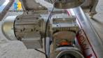 Silo de transferencia con transportador de tornillo de acero inoxidable Maqinox