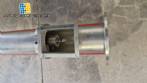 Silo de transferencia con transportador de tornillo de acero inoxidable Maqinox