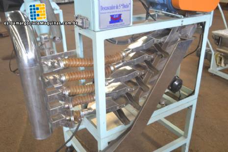 Pelador de 5 pisos con silo JAF Inox