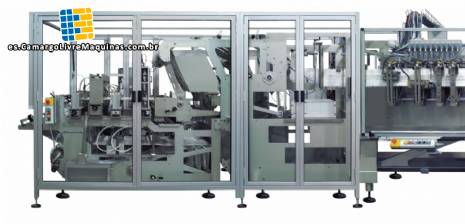 Formaci�n y llenado de ladrillo bolsa Volpak