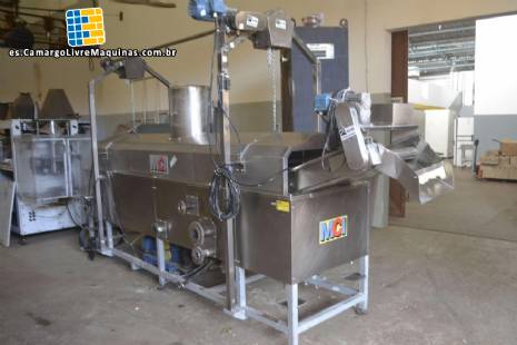 Freidora continua 300 kg/hora MCI