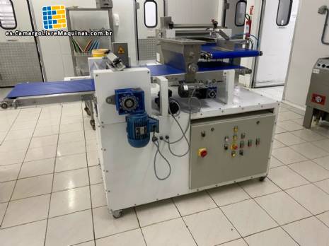 Lnea de masa de pizza para panificacin, formadora de bolitas cnicas, laminadora de horno continuo FIMAK, Lder en Industria Mecnica, Servicio de Gas Industrial