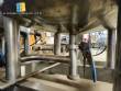 Tanque de fusin con camisa de acero inoxidable de 90 litros con bomba