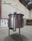 Reactor/agitador de tanque mezclador con camisa de acero inoxidable KROMA de 1800 litros