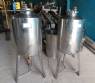 Tanque de acero inoxidable con capacidad de 100 L