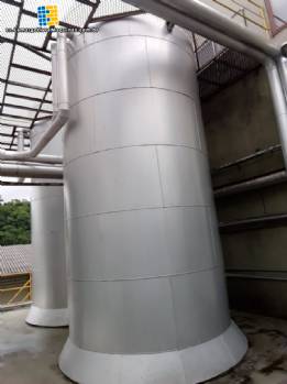 Tanque con camisa para 40,000 litros