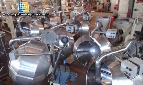 Drageadeiras definir en acero inoxidable 500 litros