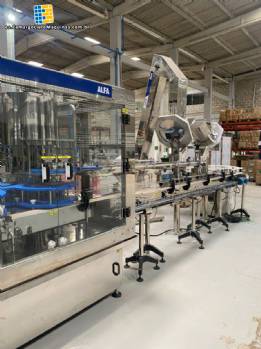 Llenadora rotativa Robopac de 36 boquillas