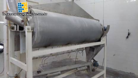 Tostadora de cereales en acero inoxidable