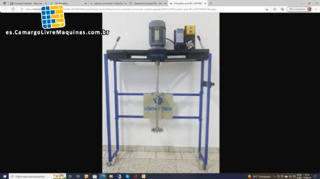 Agitador mezclador con soporte de PP