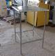 Mesa de acero inoxidable 800 mm x 800 mm