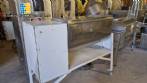 Mezcladora horizontal de paletas en acero inoxidable, 200 litros, 2 CV.