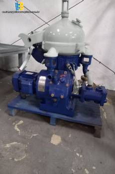 Centrfuga separadora separadora para purificar aceites industriales Alfa Laval 2.200 litros/hora