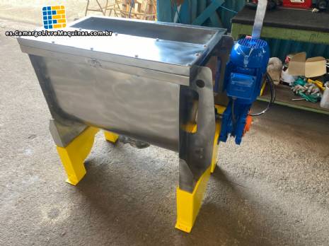 Mezclador horizontal de paletas de acero inoxidable  Bravaeco