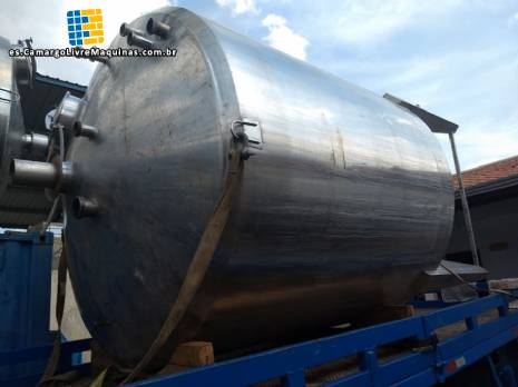 Tanque de acero inoxidable 316 10.000 L