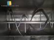 Batidora de cinta de acero inoxidable de 300 litros con 2 ejes