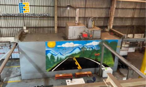 L�nea de pintura industrial para pintura l�quida