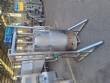 Olla de gas con camisa basculante de acero inoxidable de 100 litros
