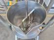 Olla de gas con camisa basculante de acero inoxidable de 100 litros