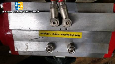 Vlvula de bola y control neumtico MGA
