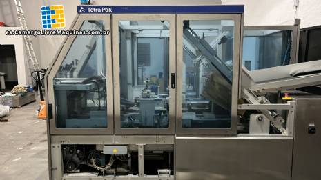 M�quina envasadora autom�tica de cajas para envases de cart�n Tetra Pak Cardboard Packer