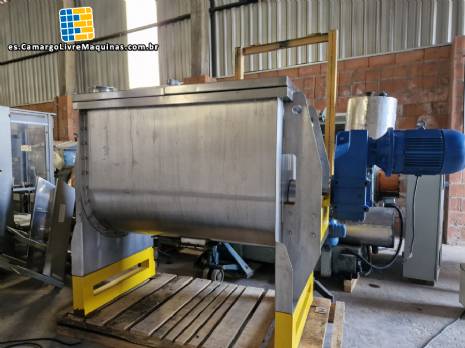 Mezclador horizontal de cinta Bravaeco