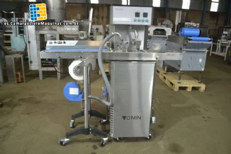 Templadora con tapa de acero inoxidable Vonin 90 kg