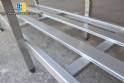 Mesa de acero inoxidable 700 mm x 2000 mm Euro Formas