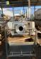 Monoblock for the process of chopping, spinning and molding mozzarella cheese dough