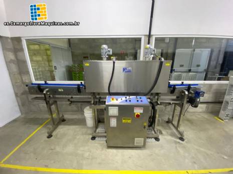 T�nel de contracci�n de mangas de acero inoxidable de MKM Machines