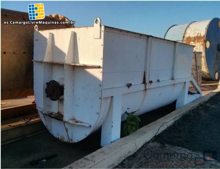 Mezclador de cinta acero al carbono