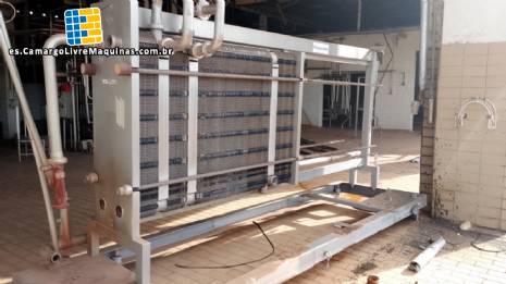 Pasteurizador de placas de acero inoxidable Alfa Laval CLIP 8-RM