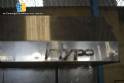 Horno rotatorio de gas de acero inoxidable Hypolito