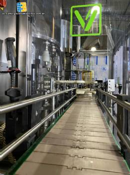M�quina de llenado rotativa para bidones de 1 a 5 litros y garrafas, modelo Vinox Zegla, con posibilidad de adaptaci�n.