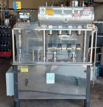 Llenadora de latas de refrescos carbonatados Vinox Zegla