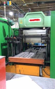 Prensa de vac�o para vulcanizaci�n de caucho Pan Stone 250 toneladas 3RT