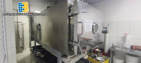 Liofilizador, m�quina liofilizadora de acero inoxidable con capacidad para 50 kg a 60 kg.
