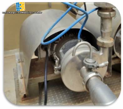 Bomba centr�fuga sanitaria Triclover de acero inoxidable, 15 m�/h