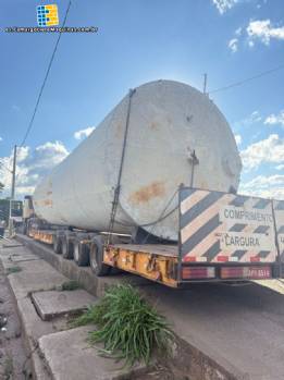 Tanque de almacenamiento de agua vertical Hidrofer de 100.000 litros