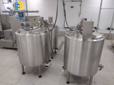 tinas de maduracion para helados Polos