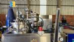 Llenadora de lquidos de cerveza en acero inoxidable en botellas Brabeer